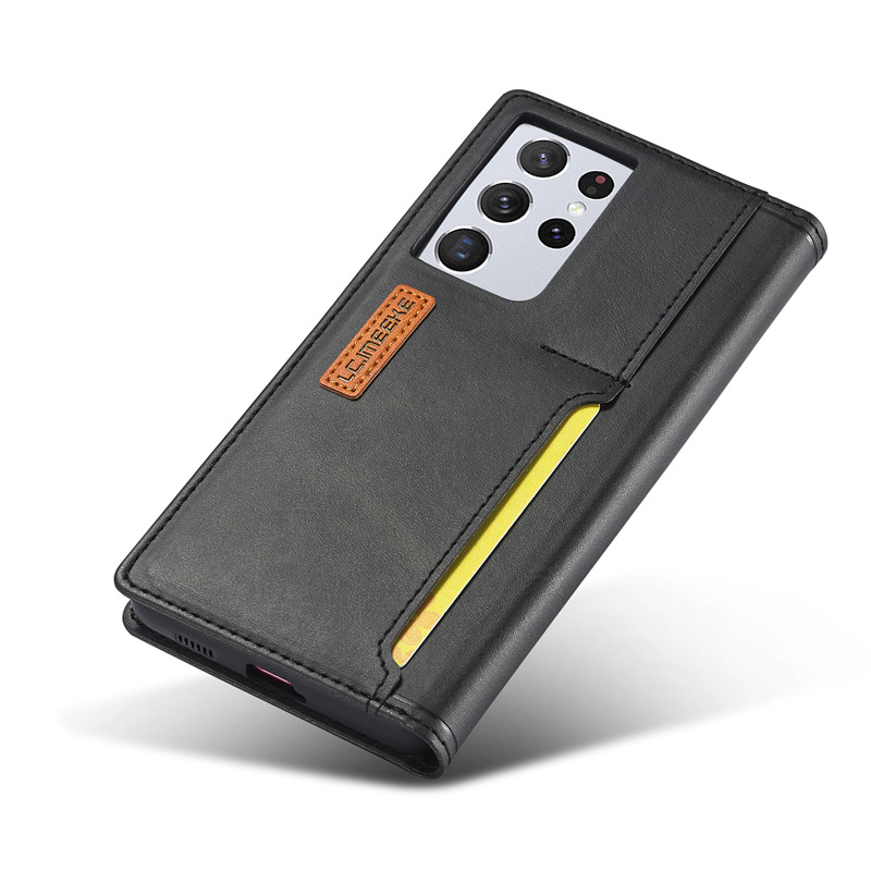 Δερμάτινη θήκη κινητού τηλεφώνου Samsung S23/S22/S21 4-σε-1 Luxury Slot