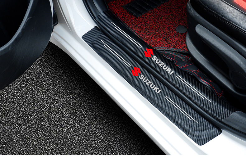 Карбонови осветени лайстни на праговете