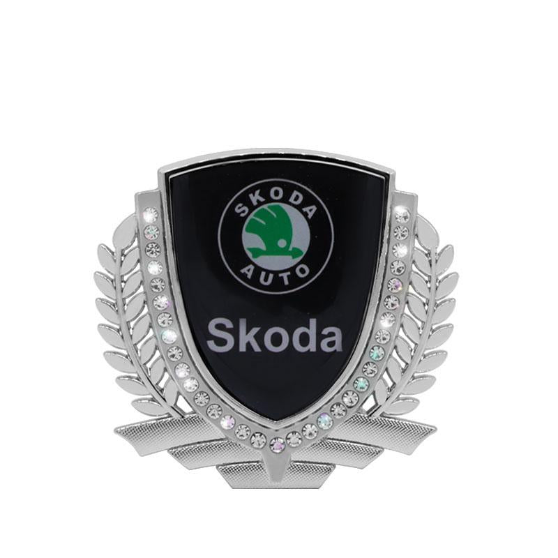 Гореща разпродажба през 2024 г.🎉50% отстъпка🎉3D креативен стикер за кола с метален пшеничен диамант