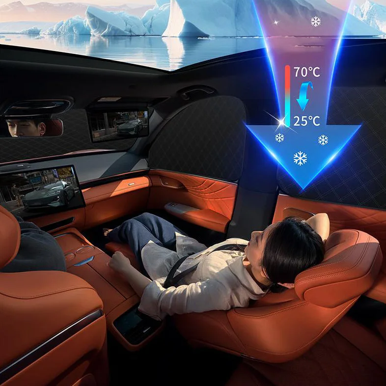 Hőszigetelő autós napernyő minden évszakra