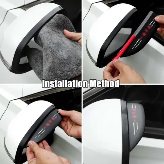 🔥Гореща разпродажба🔥Ексклузивно лого🔥Огледало за обратно виждане за вежди Rainy Snow (2 броя)