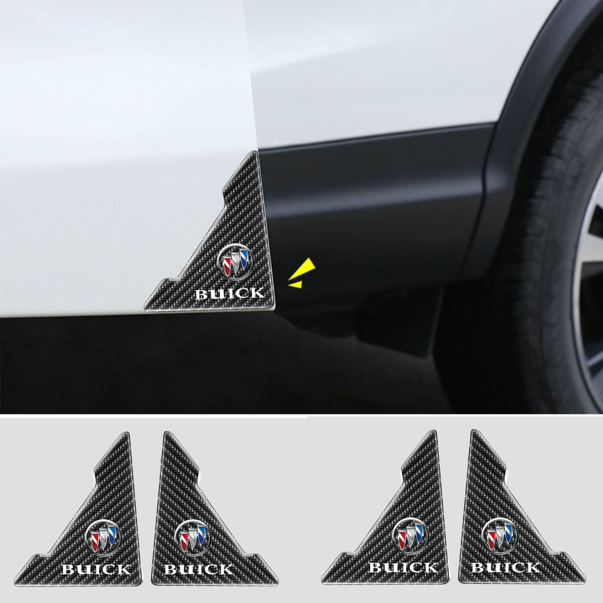 ГОРЕЩА РАЗПРОДАЖБА🎉50% ОТСТЪПКА🎉Капак за протектор на автомобилна врата с шарка от въглеродни влакна 🎉4 бр.🎉