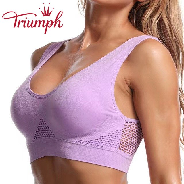 Дишащ спортен сутиен Triumph Mesh Neck (купете 1, вземете 2 безплатно)