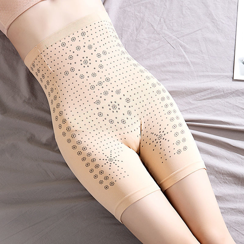 Kalhoty s vysokým pasem na kontrolu břicha negativní iontové kvantové spalování tuku v pase zeštíhlující spodní prádlo na zvednutí zadku