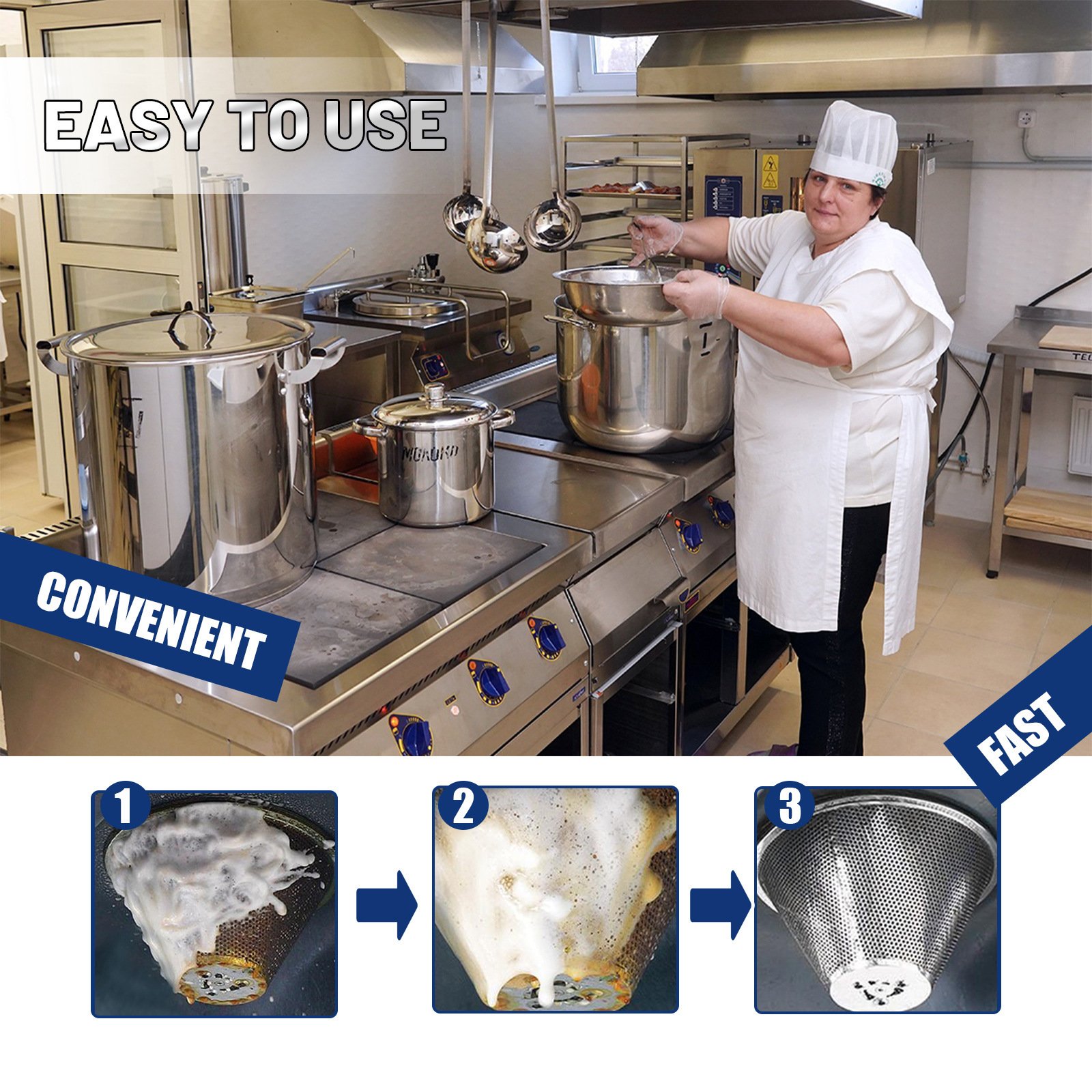 🔥Последен ден 55% отстъпка🔥Почистваща паста за неръждаема стомана Magic Nano Technology