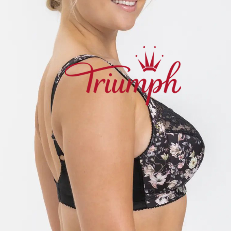 Triumph - Опаковка от 3💝 Памучни комфортни сутиена с лицеви опори✨✨