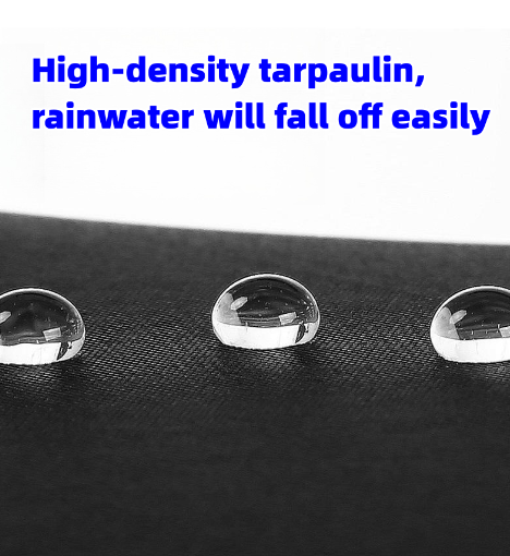 VIP Business składany parasol gumowy z dziesięcioma kośćmi w kolorze czarnym