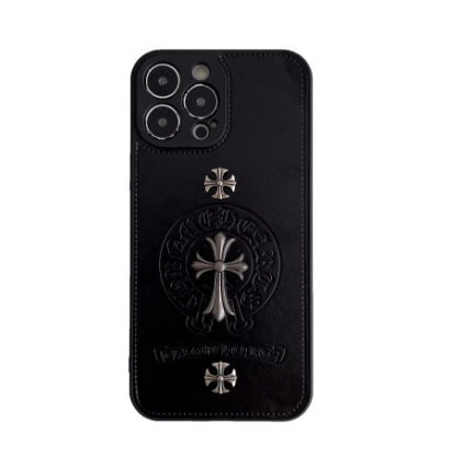 Черен триизмерен калъф за мобилен телефон Apple 16promax