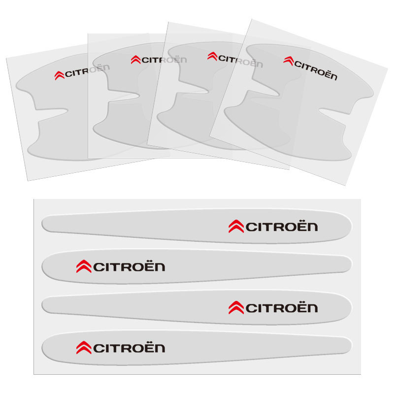 Автомобилни ръкавици против катастрофа от въглеродни влакна + автомобилна лента против катастрофа (8 бр./1 комплект)