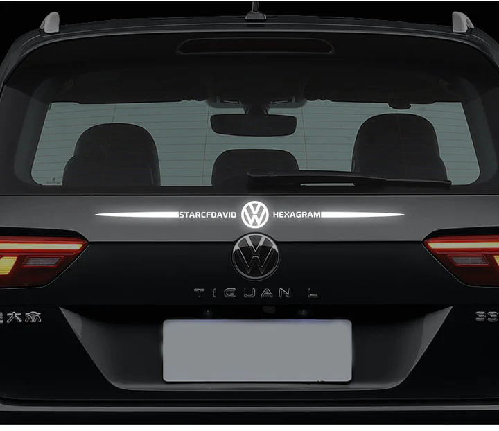 Autocolante auto reflectorizante laser color 3D ✨Set de 6 piese✨