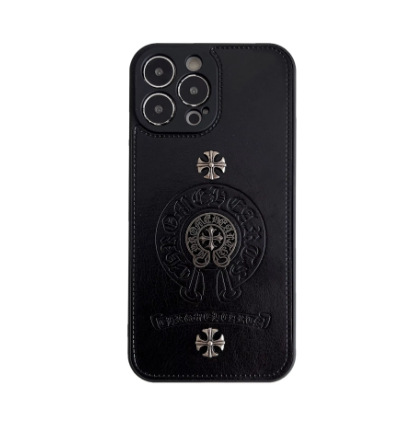 Черен триизмерен калъф за мобилен телефон Apple 16promax