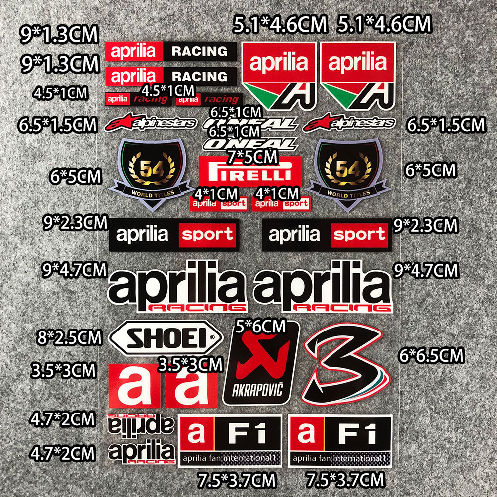 Подходящи за светлоотразителни стикери за мотоциклети - BMW, Suzuki