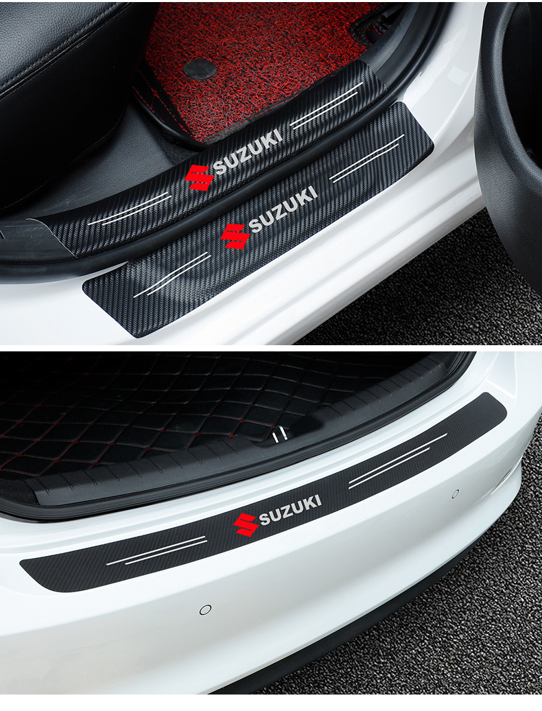 Карбонови осветени лайстни на праговете