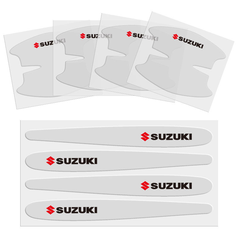 Автомобилни ръкавици против катастрофа от въглеродни влакна + автомобилна лента против катастрофа (8 бр./1 комплект)