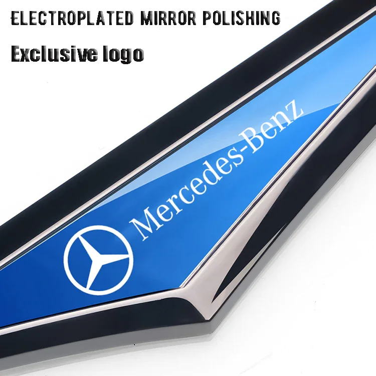 3D декоративен стикер с лого на кола, калник на перката на автомобила