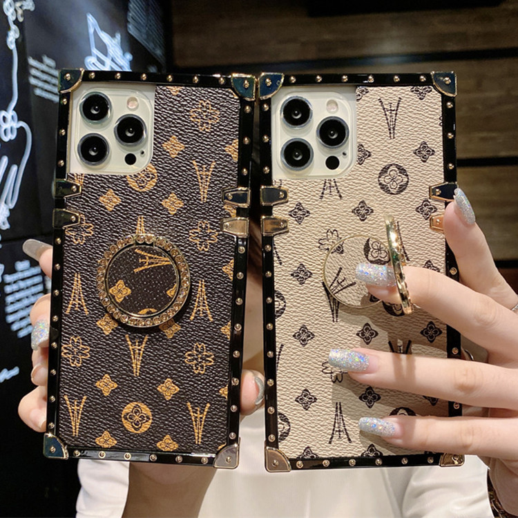 Луксозен кожен калъф за iPhone/Samsung