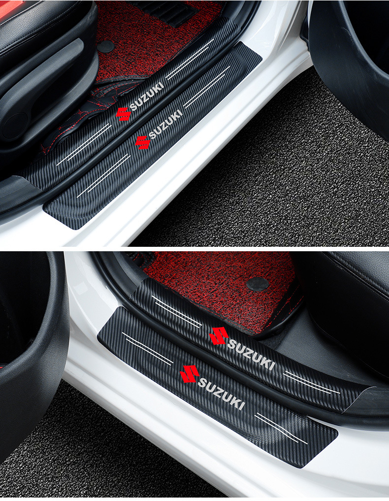 Карбонови осветени лайстни на праговете