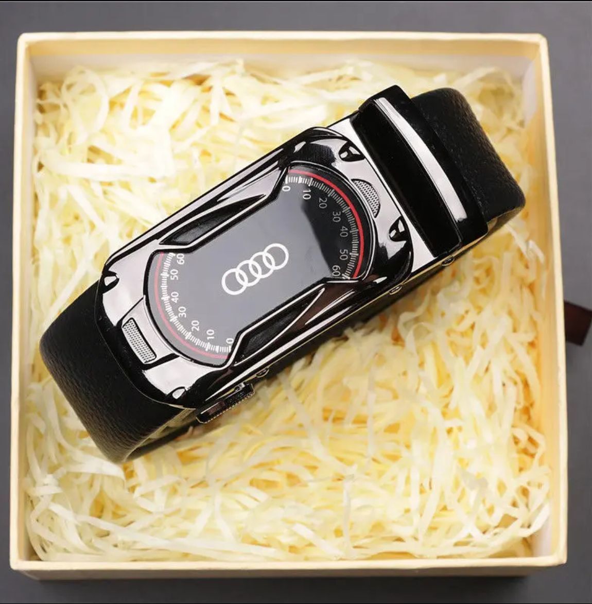 Ко-брандиран мъжки колан-[Автентичен брояч]