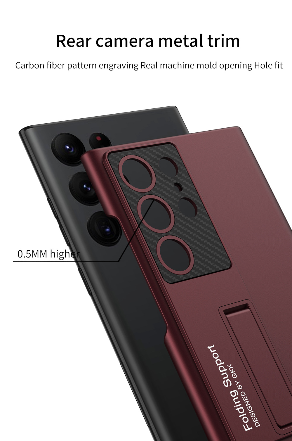 Подходящ за ултратънък калъф за телефон Samsung Galaxy S22/23/24 против падане