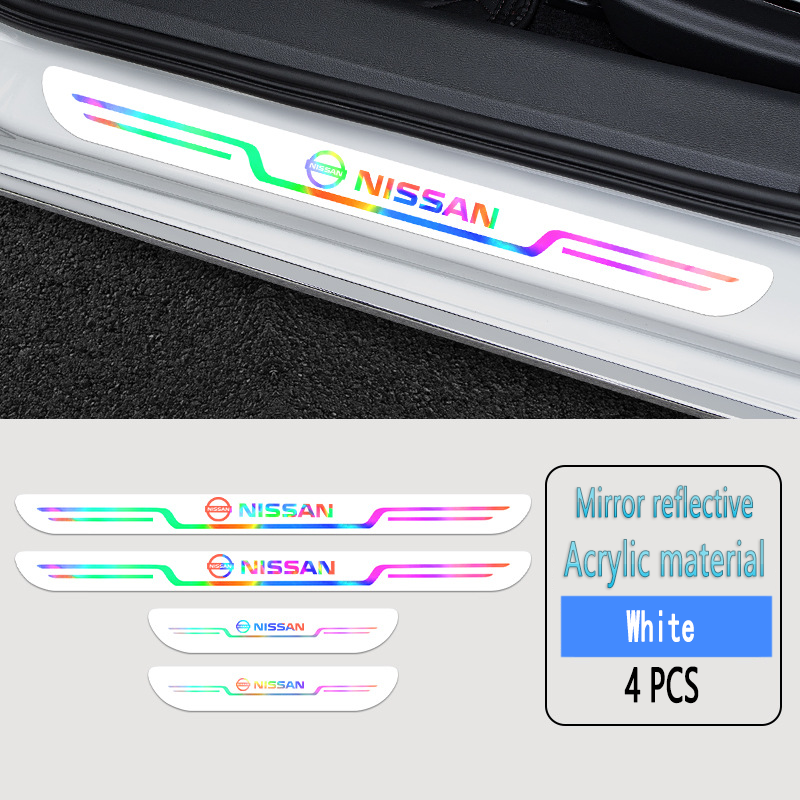 Гореща разпродажба 2025 ✨50% ОТСТЪПКА ✨Акрилни лазерни антифаулинг ленти за прагове на врати 🎉4 бр.🎉