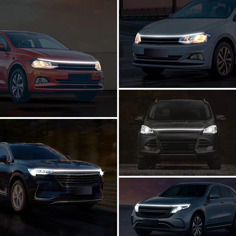 🔥Голяма разпродажба - 35% отстъпка. 🔥 Динамична лента за сканиране на кола за водача LED околна светлина