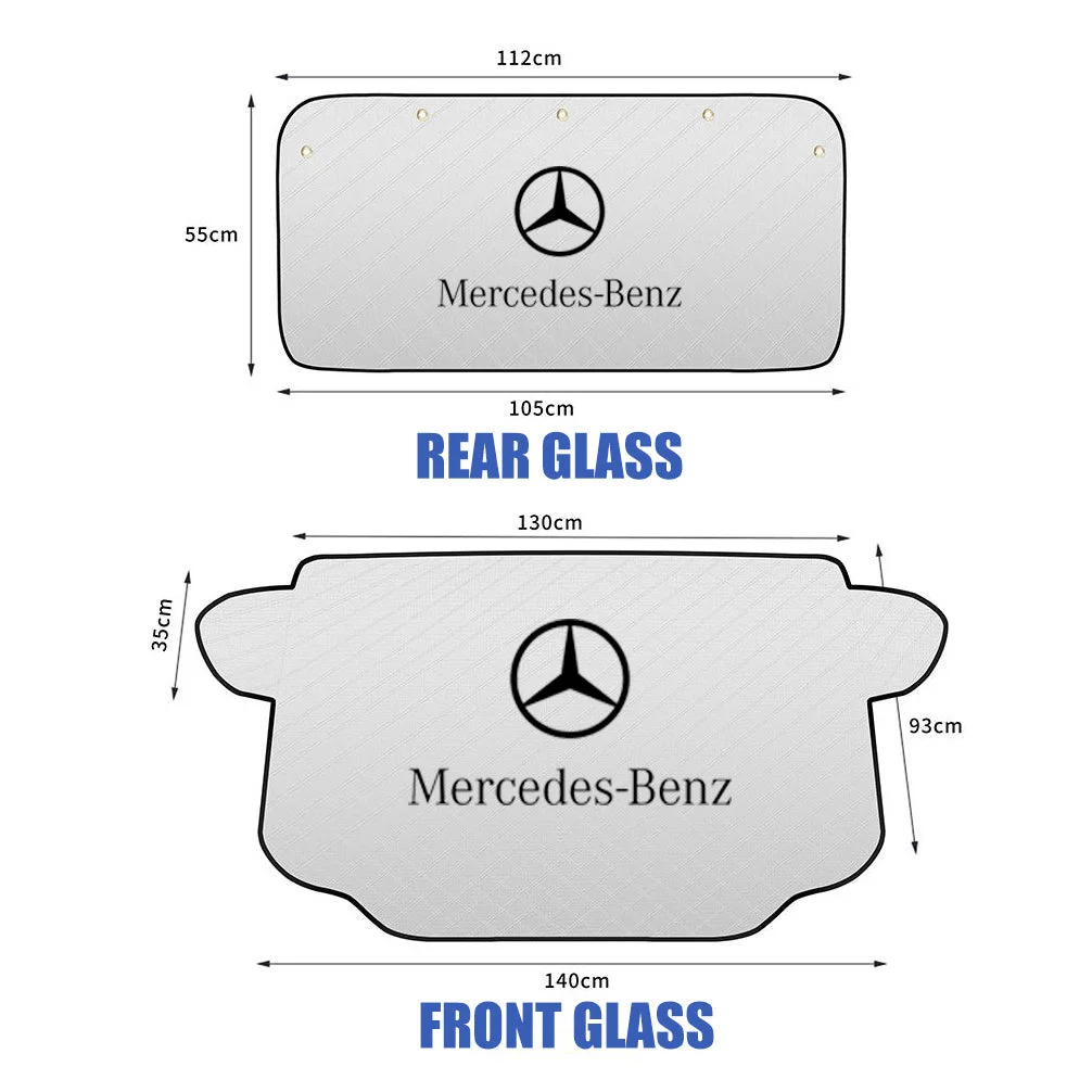 Hőszigetelő autós napernyő minden évszakra