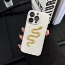 бяла + златна змия