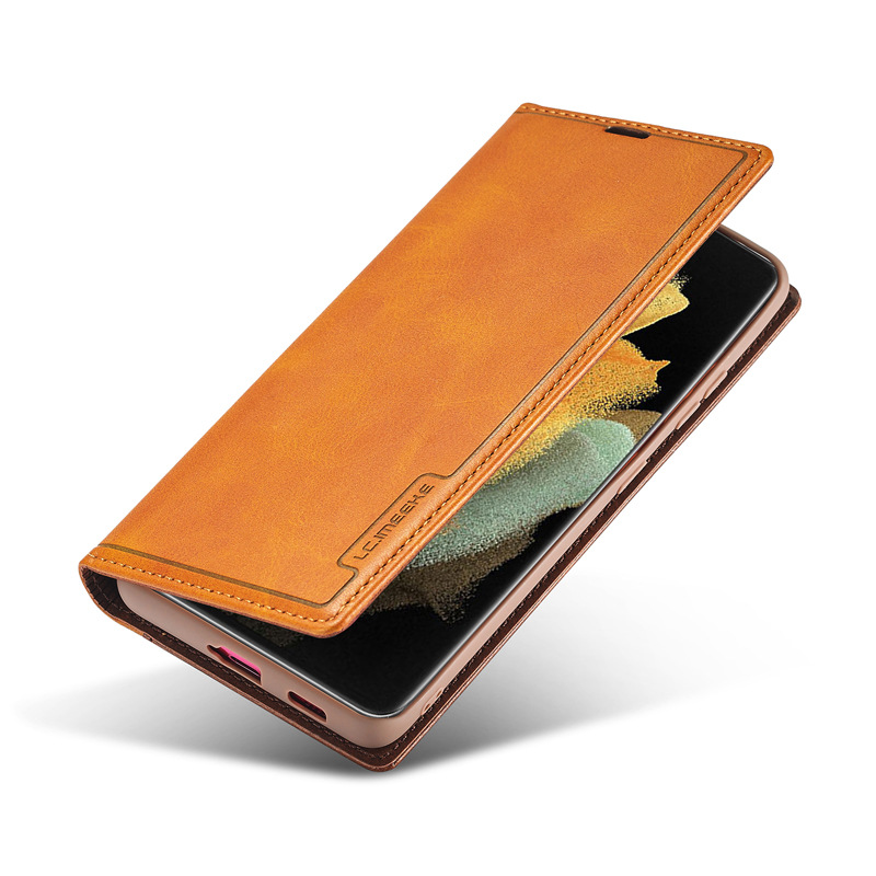 Δερμάτινη θήκη κινητού τηλεφώνου Samsung S23/S22/S21 4-σε-1 Luxury Slot