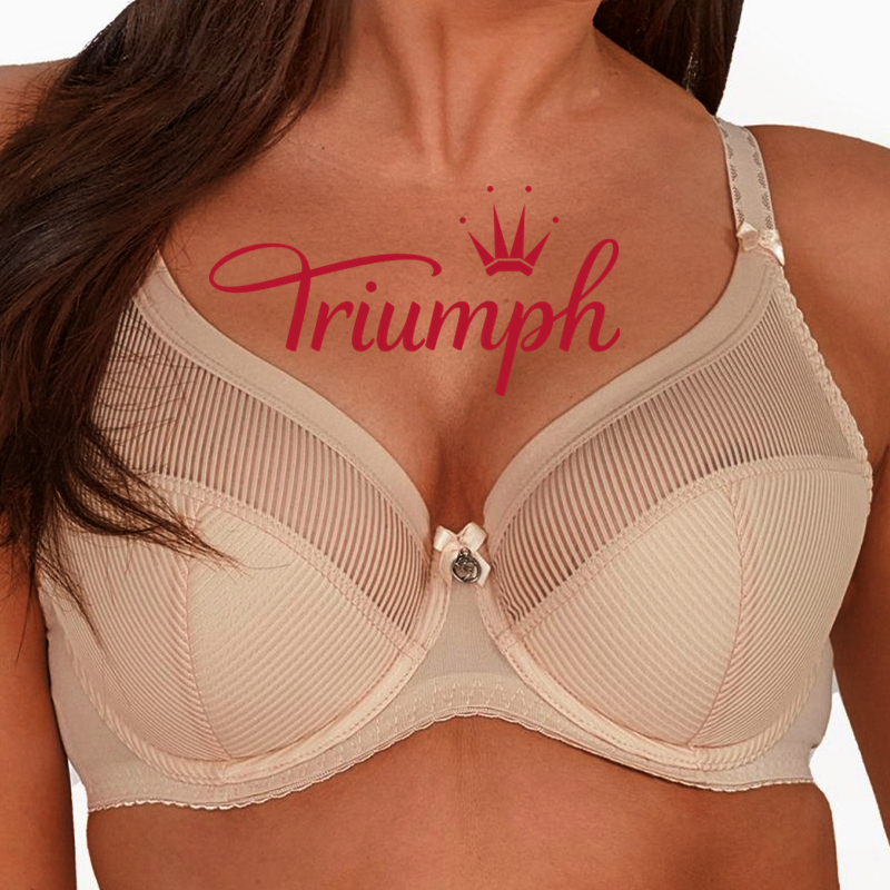 Triumph® 3 пакета💖50% отстъпка✨Прекрасен и удобен сутиен голям размер Нов стил 2025 г.