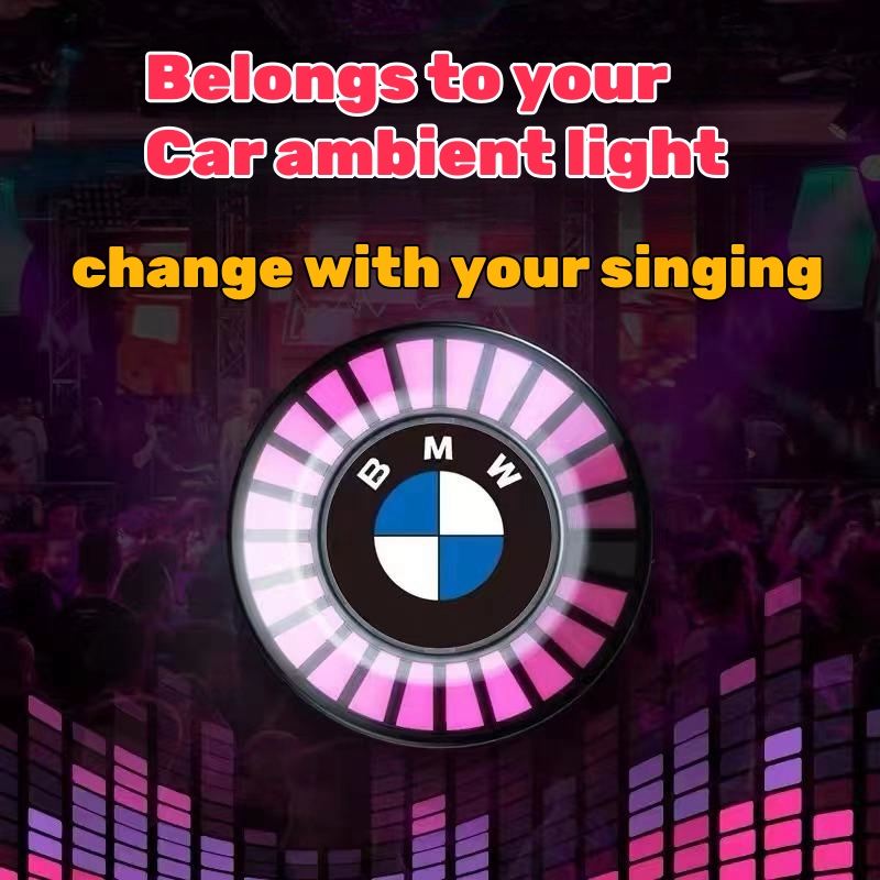 Автомобилна LED музикална ритъм светлина (с машина за ароматерапия)