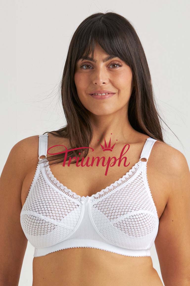 Triumph - Комплект от 4 части🔥 Секси дантелено бельо, ултратънък сутиен