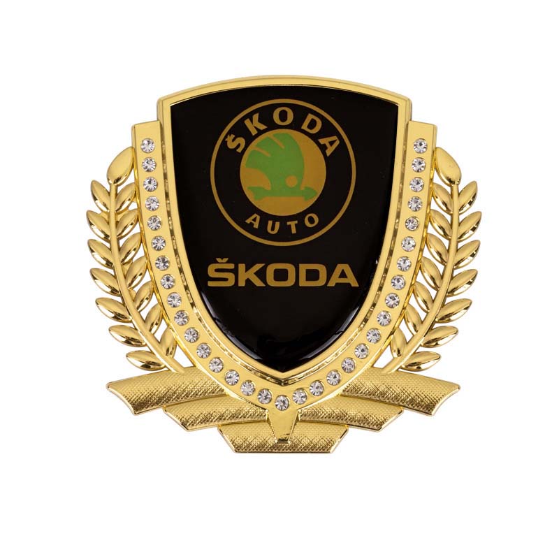 Гореща разпродажба през 2024 г.🎉50% отстъпка🎉3D креативен стикер за кола с метален пшеничен диамант