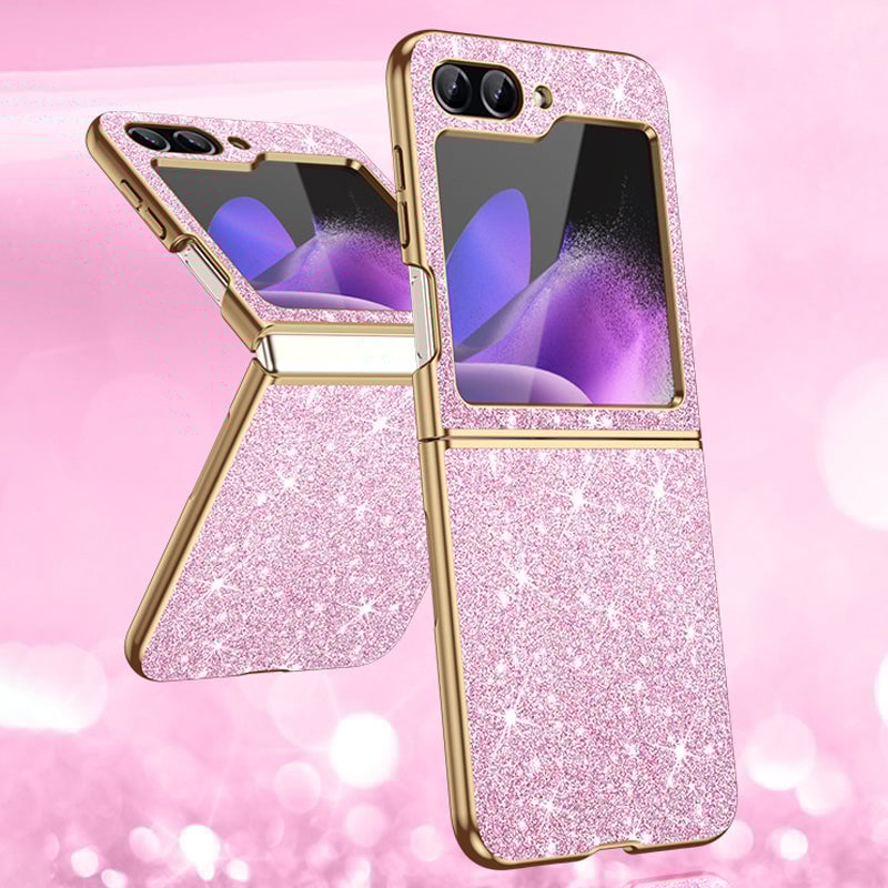 Серия Samsung | Блестящ калъф за мобилен телефон Galaxy Z Flip Series