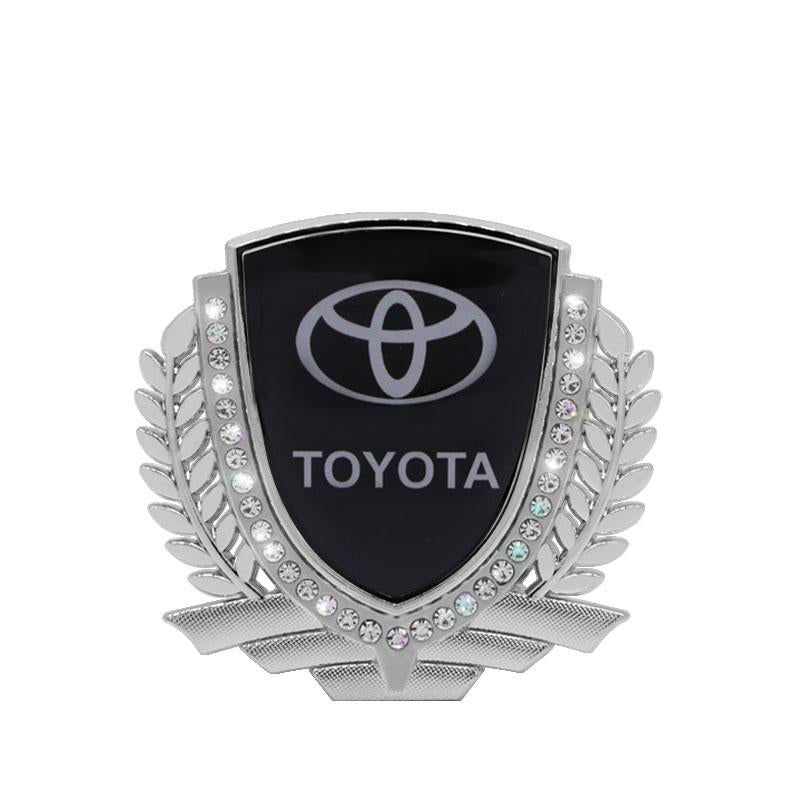 Гореща разпродажба през 2024 г.🎉50% отстъпка🎉3D креативен стикер за кола с метален пшеничен диамант