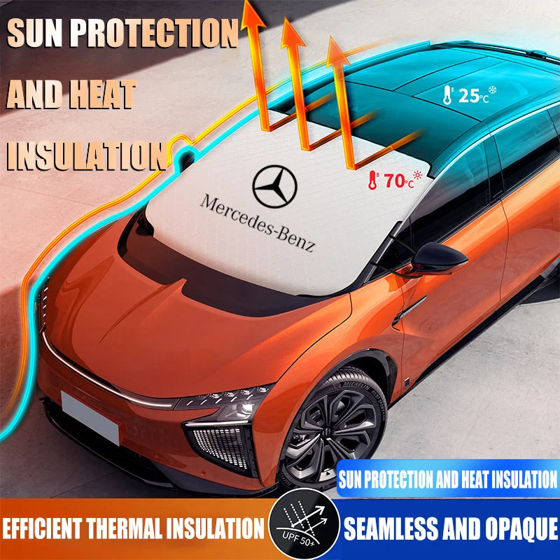 Hőszigetelő autós napernyő minden évszakra