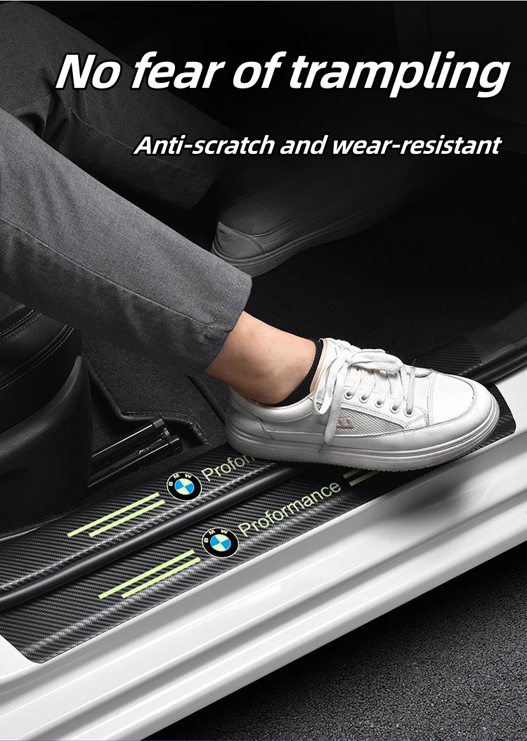 Карбонови осветени лайстни на праговете