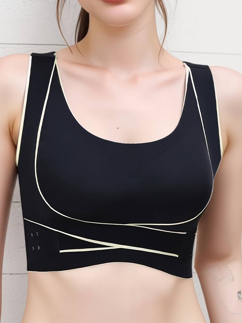 TRIUMPH - (3 части) Спортен сутиен, против увисване, дишащ комфортен сутиен [75A-110E]