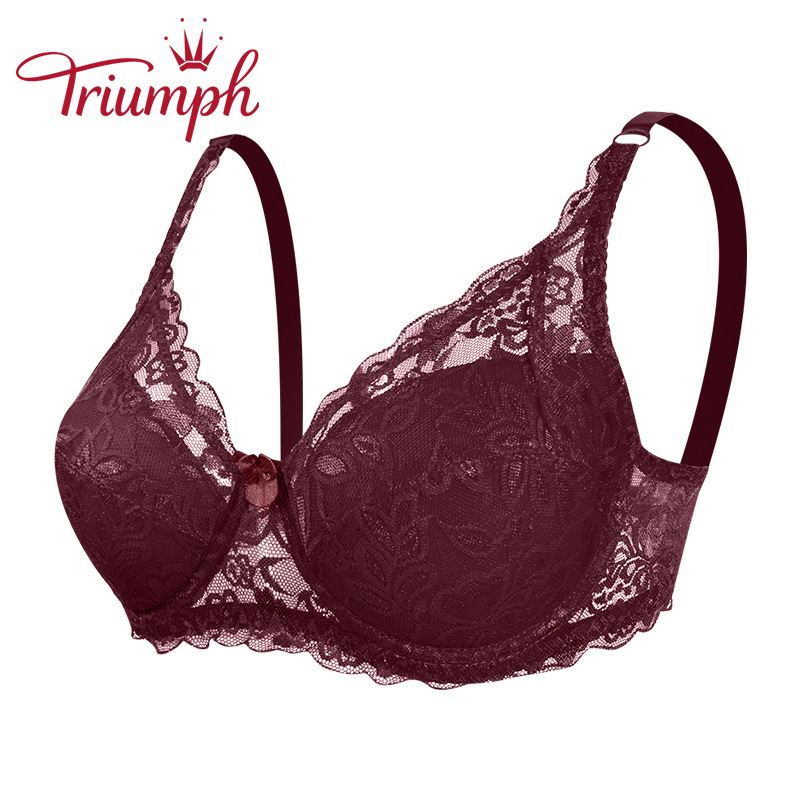 [3 κομμάτια. 43 €] Δαντελένιο σουτιέν Triumph [75-105]