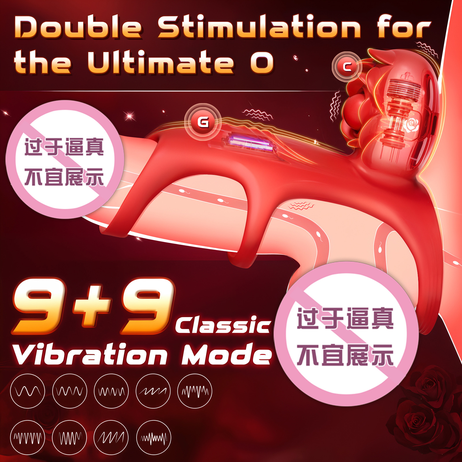 Ευτυχία και αίσθημα ολοκλήρωσης 💪💑——Πολυλειτουργική συσκευή μασάζ τεσσάρων σε ένα