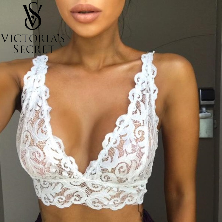 ✨Victoria's Secret ✨- 3 τεμάχια. 💥2025 νέα ρομαντικά δαντελένια σουτιέν