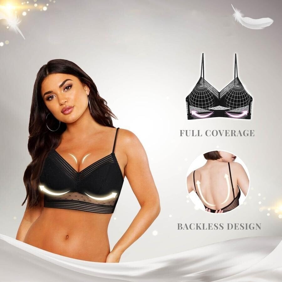 👙𝐓𝐫𝐢𝐮𝐦𝐩𝐡®Σουτιέν χωρίς ραφές – Ice Silk Wire Free 💟 Λεπτό σουτιέν σε σχήμα U 👙 (3 σουτιέν)