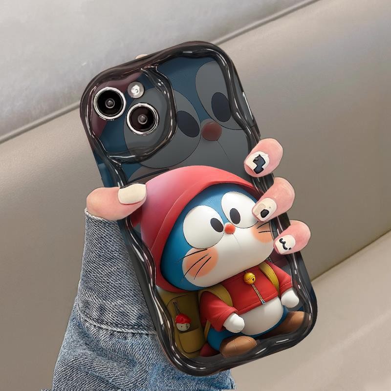🌈Doraemon [Αγοράστε 1, λάβετε 1 δωρεάν] 2 τεμ. 📱Προστατευτικούς φακούς πλήρους κάλυψης 🥰Μαλακό κέλυφος με κρεμ άκρο, μονόχρωμο και υψηλής ποιότητας μαύρο + κρεμαστό κλειδί jingle 💍Οι πλήρως τυλιγμένες άκρες είναι πιο ανθεκτικές στην πτώση 👉