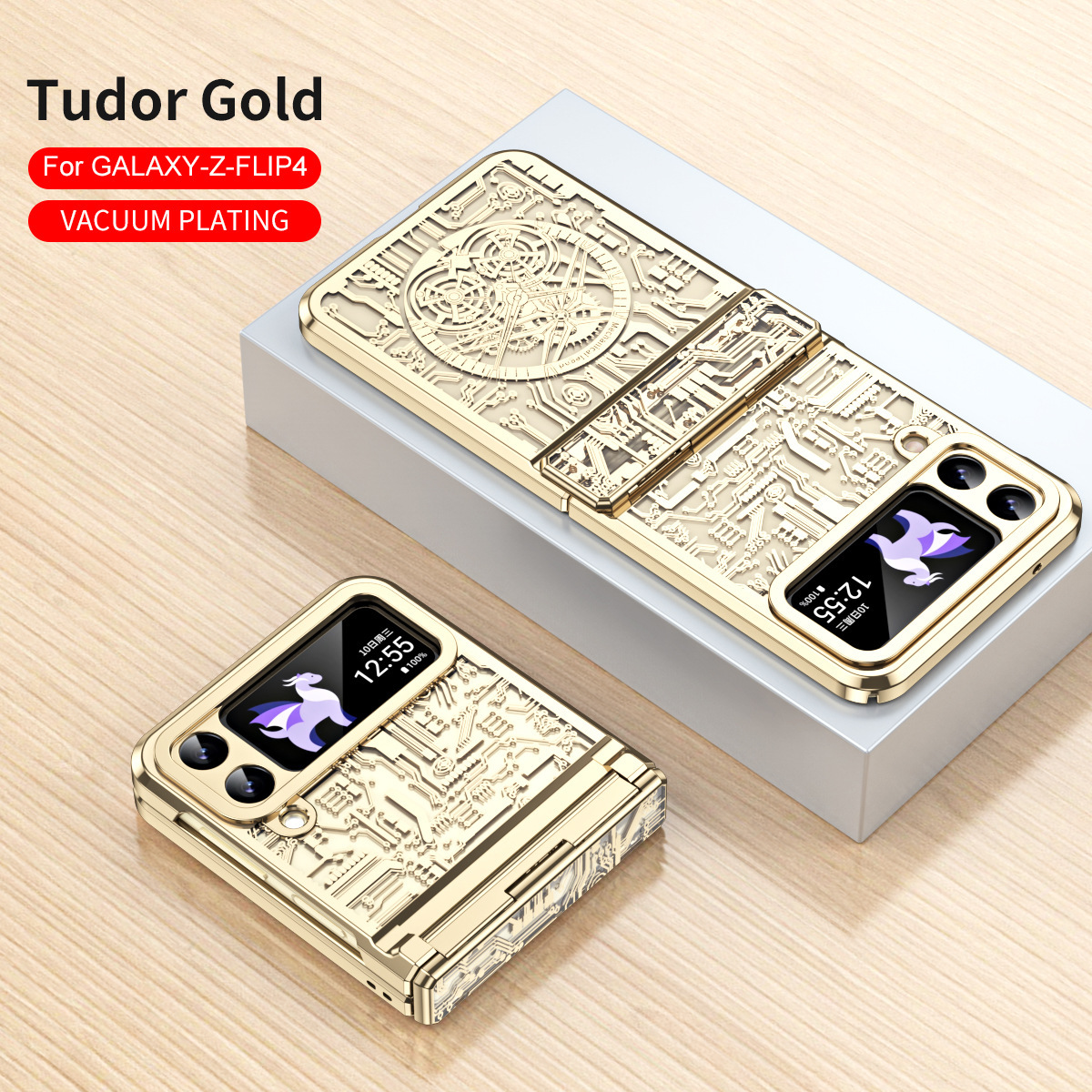[Το high-end επιχειρηματικό στυλ της Samsung] 📱 Θήκη κινητού τηλεφώνου Samsung, Μαγνητική θήκη για φόρτιση, Προστατευτική θήκη κατά της πτώσης, Κατάλληλη για Z Flip 3/4/5/6 Series🥇