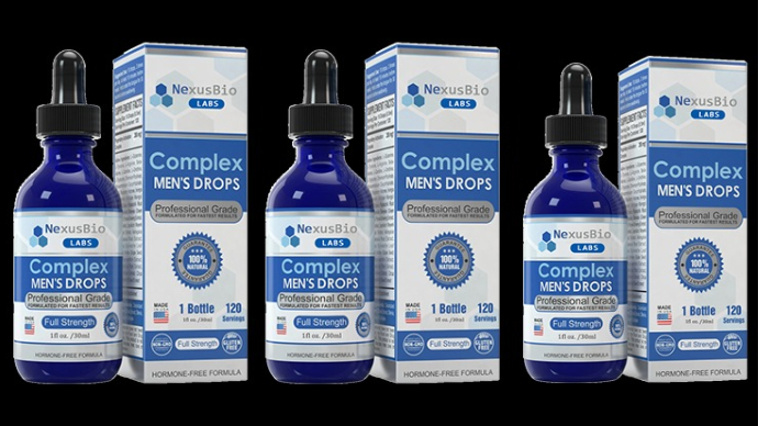 NexusBio Labs Ανδρικές Σταγόνες Συμπλέγματος - ✨Super Strong✨ [Ειδική Προσφορά Δεύτερης Επετείου]