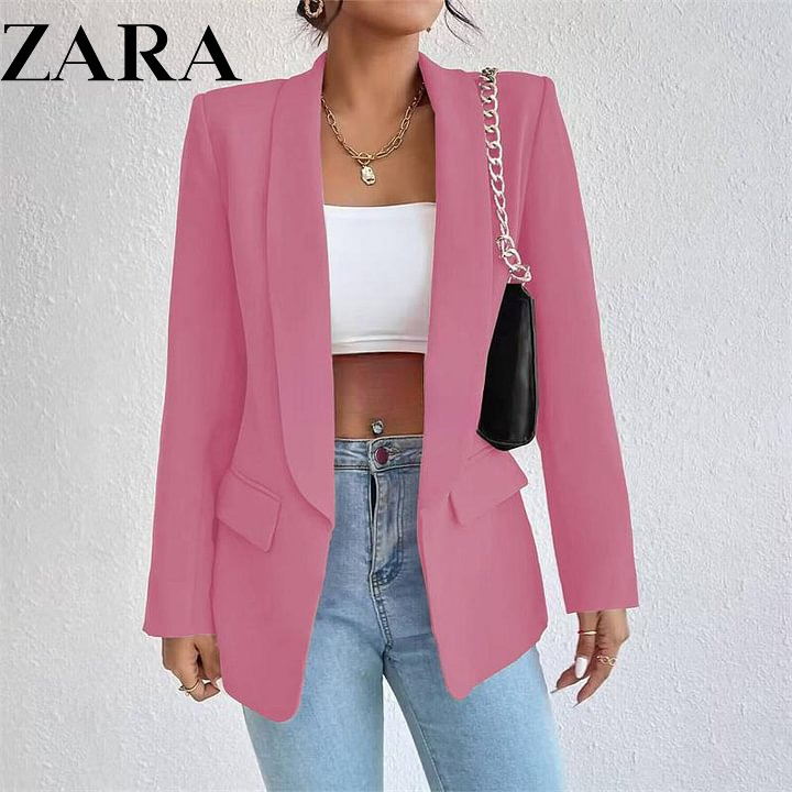 💥ZARA®🐑Γυναικείο νέο μικρό μπουφάν