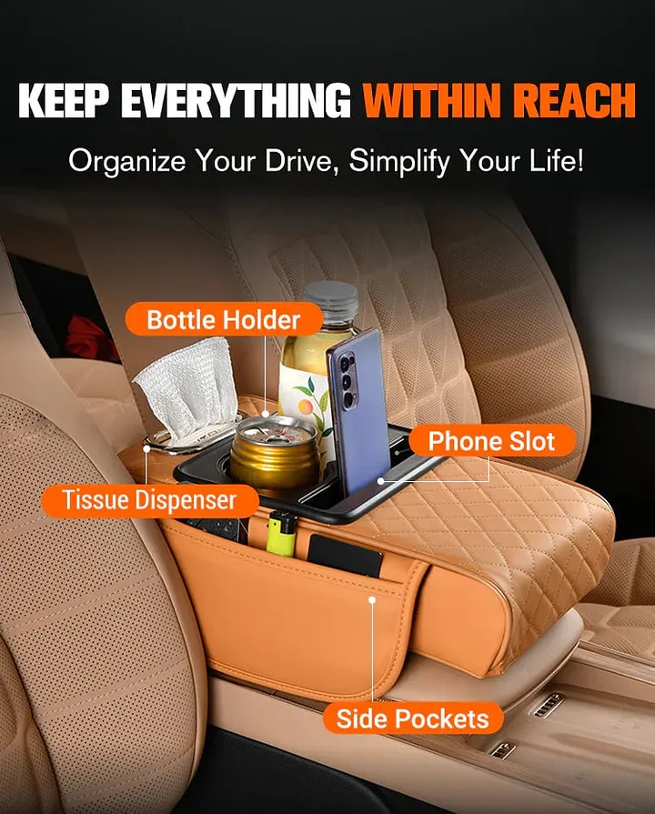 All-in-One Car Console Organization