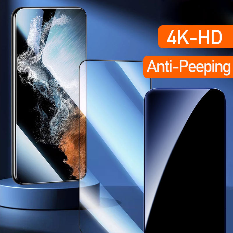Προστατευτικό οθόνης 4K HD/Anti-Peep Tempered Glass με εγκατάσταση αυτόματης αφαίρεσης σκόνης για Samsung