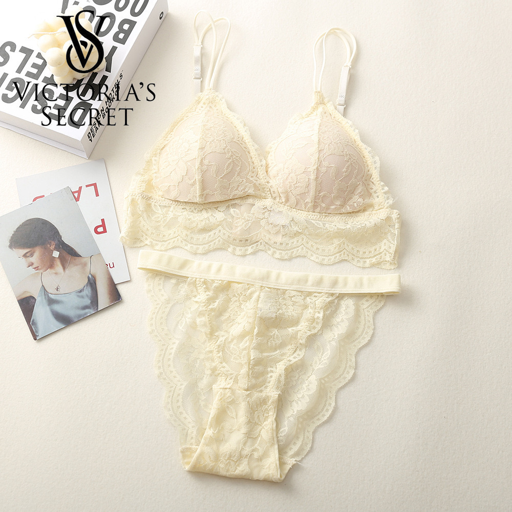 ✨【Victoria's Secret】✨Σουτιέν μεγάλου μεγέθους σέξι strappy push-up full cup κατά της χαλάρωσης