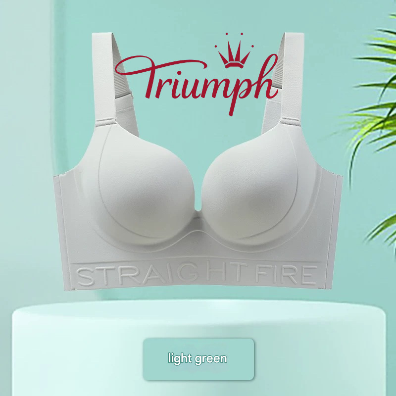 👙𝐓𝐫𝐢𝐮𝐦𝐩𝐡®σουτιέν χωρίς ραφή - μετάξι πάγου χωρίς ατσάλινους κρίκους (3 εσώρουχα)