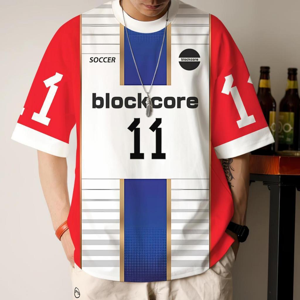 Ανδρικό μπλουζάκι Jersey Collection με τρισδιάστατη εκτύπωση και γραφικό σχεδιασμό - Casual καλοκαιρινό κοντομάνικο